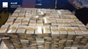 ΑΑΔΕ: Κατασχέθηκαν 415.000 λαθραία τσιγάρα στο «Ελ. Βενιζέλος»