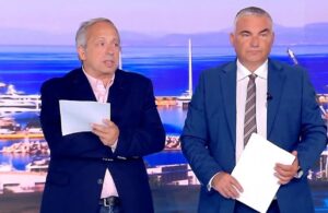 «Δυστυχώς μόλις μας ενημέρωσαν ότι…»: Κατέρρευσαν on air Κούτρας και Ντσούνος, ανακοίνωσαν ότι πέθαvε και διέκοψαν την εκπομπή