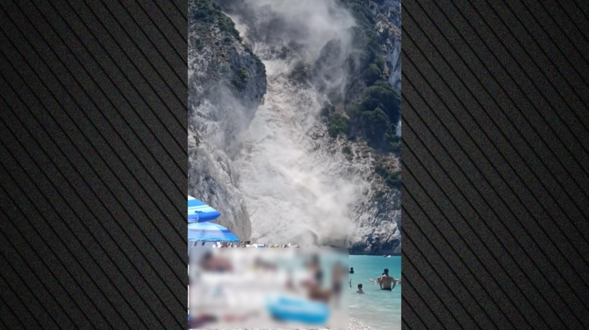ΕΚΤΑΚΤΟ - Εικόνες τρόπου στην πιο διάσημη παραλία της Ελλάδας – Έτρεχαν να σωθούν οι τουρίστες