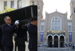 ΕΚΤΑΚΤΟ – Κηδεία Μάρως Κοντού: Το περιστατικό έξω από την Μητρόπολη πριν λίγα λεπτά – Τι συνέβn