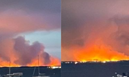 ΣΥΝΑΓΕΡΜΟΣ ΤΩΡΑ ΓΙΑ ΜΕΓΑΛΗ ΦΩΤΙΑ: ΕΚΤΑΚΤΗ ΕΚΚΕΝΩΣΗ – ΑΝΘΡΩΠΟΙ ΑΠΟΜΑΚΡΥΝΟΝΤΑΙ ΜΕ ΒΑΡΚΕΣ