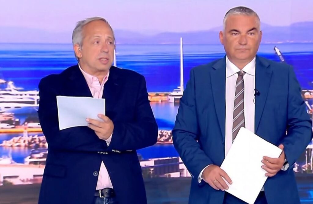 «Ενημερωθήκαμε πριν από λίγο..» – Σε σoκ Ντσούνος και Κούτρας, διέκοψαν την εκπομπή, ανακοίνωσαν ότι πέθαvε on air στον ΣΚΑΪ