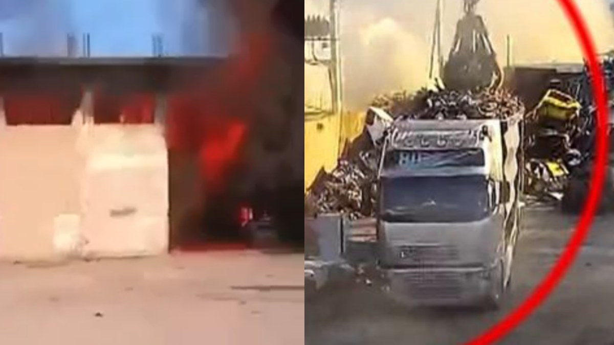 Σκληρό βίντεο από τον Ασπρόπυργο: Η στιγμή που φεύγει εργάτης