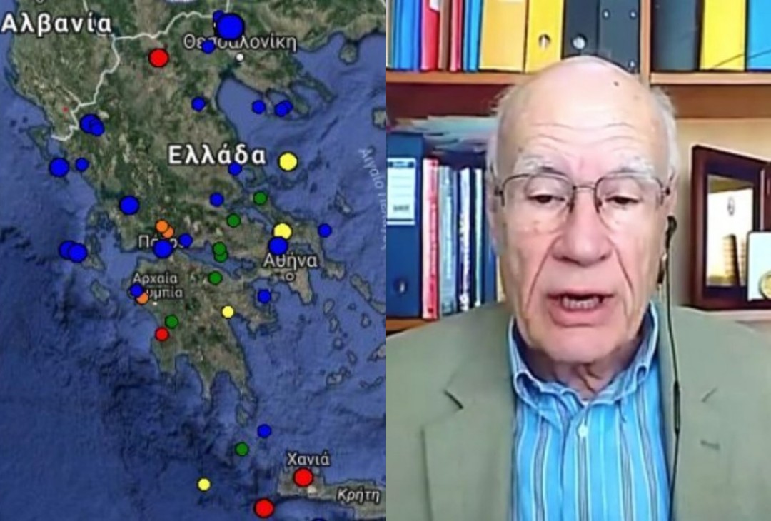 «Καμπανάκι» από Γεράσιμο Παπαδόπουλου: «Έχει ξεκινήσει η αντίστροφη μέτρηση για μεγάλο σεισμό..» - Για ποια περιοχή πpοειδοποιεί ο σεισμολόγος
