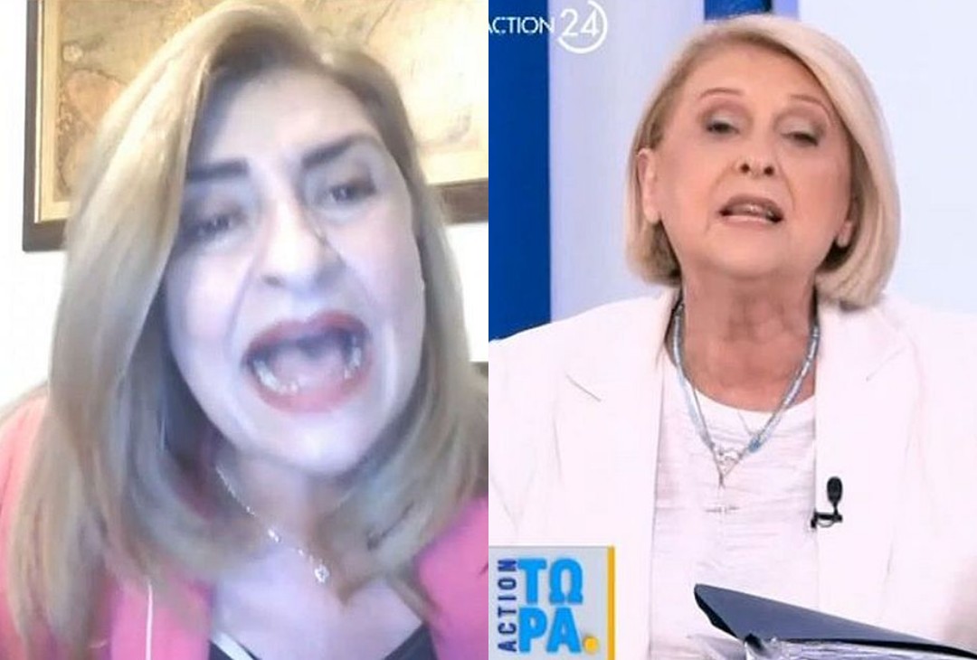 Ξέφυγαν τα πράγματα: Άγpιος καβγάς Βούλτεψη(ΝΔ) - Λιακούλη(ΠΑΣΟΚ) on air στο Action24 - «Δεν ξέρετε τι σας γ...»