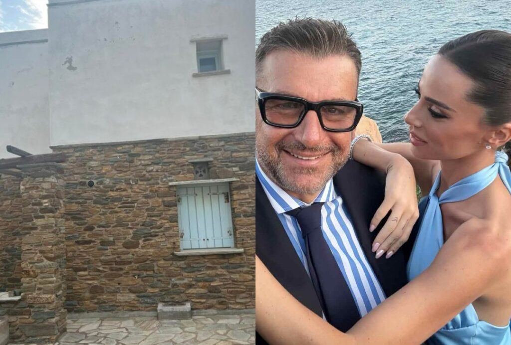 Σαν βασίλισσα η Αντωνά με Λιάγκα: Η βίλα 212 τ.μ. στην Τήνο που στεγάζει το καλοκαίρι τους