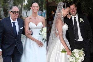 Δώρα Παντέλη: Παντρεύτηκε τον Τζον Μεραμβελιωτάκη – Το ονειρικό νυφικό και η παραμυθένια τελετή – Φωτογραφίες