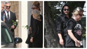 Κηδεία Λορέντζο Καριέρε: Ράγισε καρδιές η σύζυγός του – Το τελευταίο αντίο από φίλους και συγγνείς