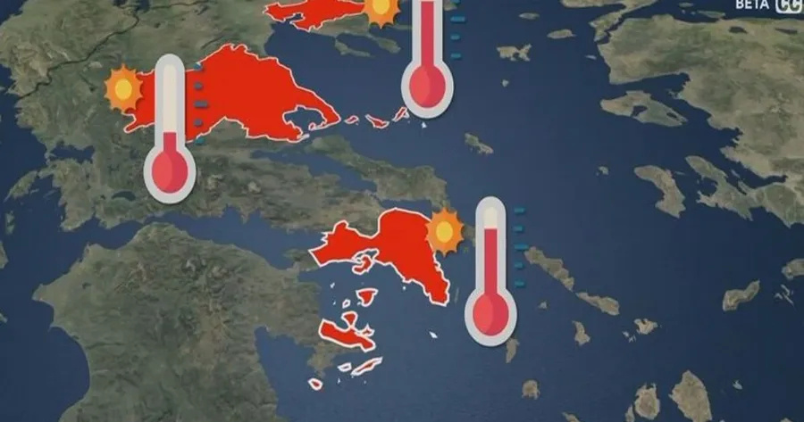 Κόκκινος συναγερμός: Ο φονικός καύσωνας της Ευρώπης έρχεται στην Ελλάδα – Πότε «σπάει» ρεκόρ η θερμοκρασία, πού θα χτυπήσει