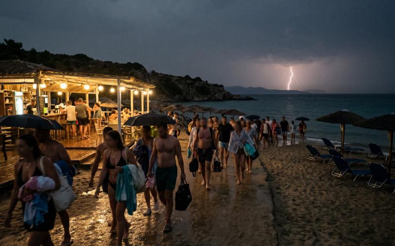 ΕΚΤΑΚΤΟ – Έρχονται βροχές με κεραυνούς – Ποιες ώρες χρειάζεται μεγάλη προσοχή
