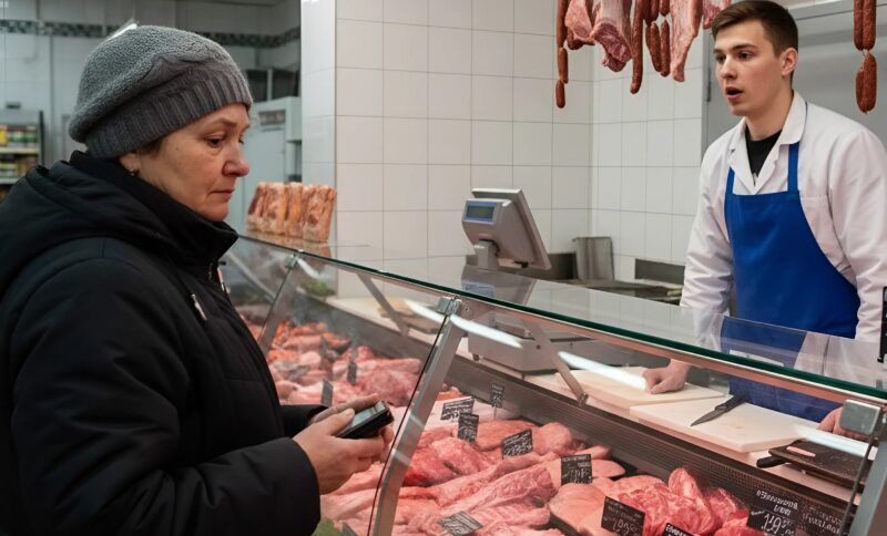 Κάθε μέρα, μια 70χρονη συνταξιούχος αγόραζε 40 κιλά κρέας από τον γνωστό της χασάπη· μια μέρα, ο χασάπης αποφάσισε να την ακολουθήσει και, όταν είδε πού πήγαινε όλο αυτό το κρέας, κάλεσε την αστυνομία