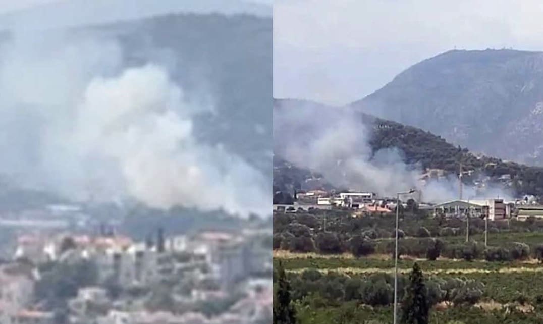ΦΩΤΙΑ ΤΩΡΑ ΣΤΗΝ ΑΤΤΙΚΗ ΚΟΝΤΑ ΣΕ ΠΑΣΙΓΝΩΣΤΟ ΚΤΗΜΑ - ΣΥΝΑΓΕΡΜΟΣ ΣΤΗ ΠΥΡΟΣΒΕΣΤΙΚΗ