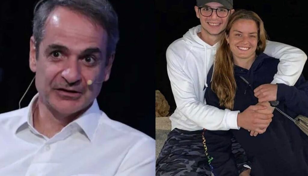 Ο Μητσοτάκης στο Wimbledon για τον αγώνα της Μαρίας Σάκκαρη με την Τζασμίν Παολίνι