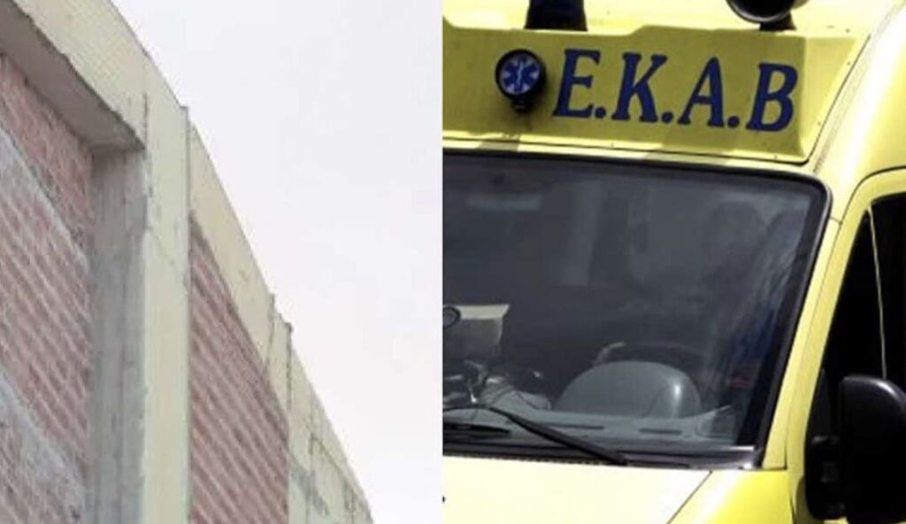 Κατέρρευσε μεσοτοιχία στο Μαρούσι – Ένας τραυματίας, διακοπή κυκλοφορίας