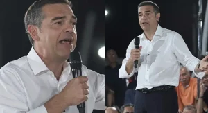 Τσίπρας: «Tα γαλάζια παιδιά θα φάνε και τα πόμολα, δε θα αφήσουν τίποτα στη χώρα»