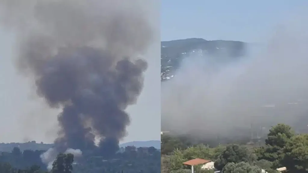 ΜΕΓΑΛΗ ΦΩΤΙΑ ΤΩΡΑ ΣΤΗΝ ΑΤΤΙΚΗ – ΗΧΗΣΕ ΤΟ 112 ΓΙΑ ΕΚΚΕΝΩΣΗ – ΠΛΗΣΙΑΖΕΙ ΑΠΕΙΛΗΤΙΚΑ ΤΑ ΚΟΝΤΙΝΑ ΣΠΙΤΙΑ
