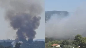 ΜΕΓΑΛΗ ΦΩΤΙΑ ΣΤΟ ΠΑΡΚΟ ΓΟΥΔΗ: ΚΑΙΓΕΤΑΙ ΤΟ ΘΕΑΤΡΟ ΜΠΑΝΤΜΙΝΤΟΝ