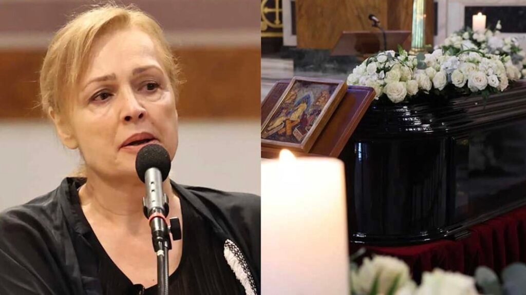 Συγκλόνισε τους πάντες ο επικήδειος της Νίκης Παλληκαράκη στην κηδεία της Μάρως Κοντού – «Κράτησες περήφανο το παιδί μέσα σου»