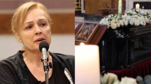 Συγκλόνισε τους πάντες ο επικήδειος της Νίκης Παλληκαράκη στην κηδεία της Μάρως Κοντού – «Κράτησες περήφανο το παιδί μέσα σου»