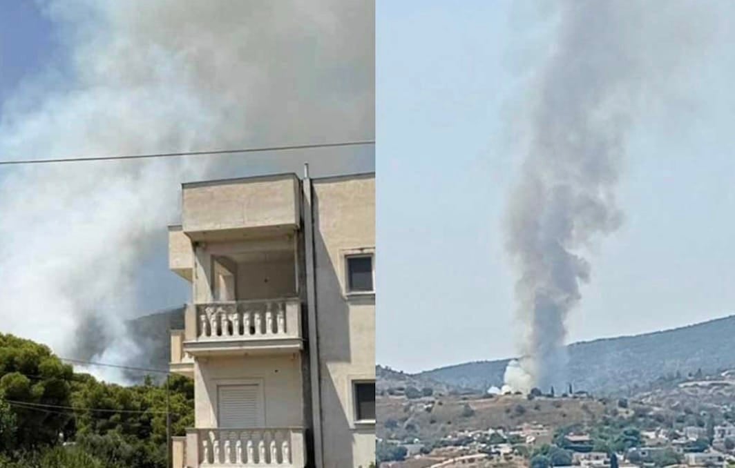 ΜΕΓΑΛΗ ΦΩΤΙΑ ΤΩΡΑ - ΣΥΝΑΓΕΡΜΟΣ ΣΤΗΝ ΠΥΡΟΣΒΕΣΤΙΚΗ - 112 ΓΙΑ ΑΠΟΜΑΚΡΥΝΣΗ