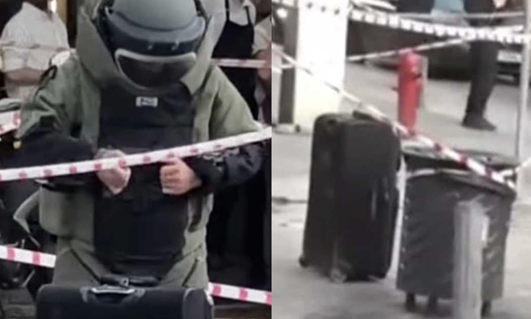 Λήξη συναγερμού στο Μοναστηράκι: Δεν βρέθηκε εκρηκτική ύλη - Τουρίστας ξέχασε τη βαλίτσα του