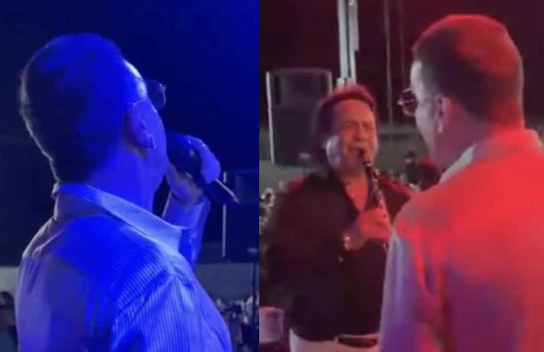 O Γιώργος Μαζωνάκης ανέβηκε σε σκηνή σε πανηγύρι στα Καμένα Βούρλα και τραγούδησε το «Απορώ» - Υποκλίθηκε στο κλαρίνο του Βασίλη Σαλέα