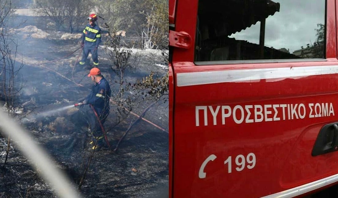 Νεκρός πυροσβέστης που επιχειρούσε στη φωτιά στο