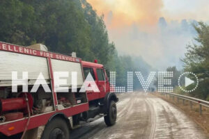 «Κόλαση» φωτιάς τώρα: Μαίνεται η πυρκαγιά – Μεγάλη μάχη με επίγεια και εναέρια μέσα