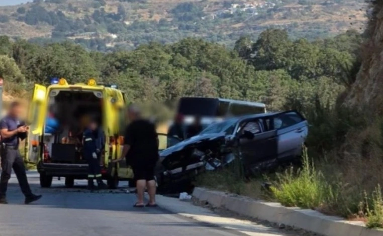 ΕΚΤΑΚΤΟ – Σοβαρό τροχαίο στο Ρέθυμνο: Πέντε τραυματίες