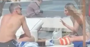 Δεν είδαν τις κάμερες και έγιναν βούκινο: “Πλακώθnκαν” στις ξαπλώστρες, μπροστά σε όλο τον Κόσμο, Αθηνά Οικονομάκου και Μπρούνο Τσερέλα