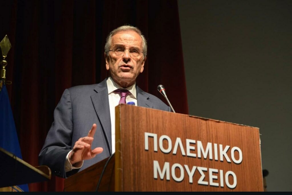 Αιφνιδιασμός και γαλάζια έκπληξη: Το όνομα του νέου κόμματος του Αντώνη Σαμαρά