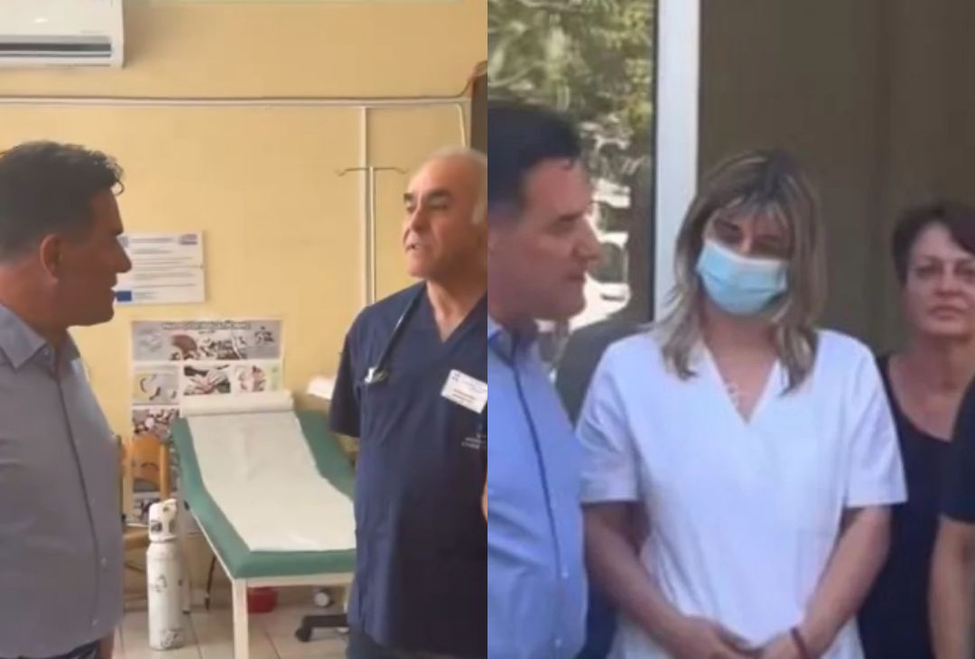 «Το ΕΣΥ σε πλήρη ετοιμότητα» - Σε Μέγαρα και Βίλια ο Άδωνις Γεωργιάδης για τις φωτιές - Πώς τον υποδέχτηκαν