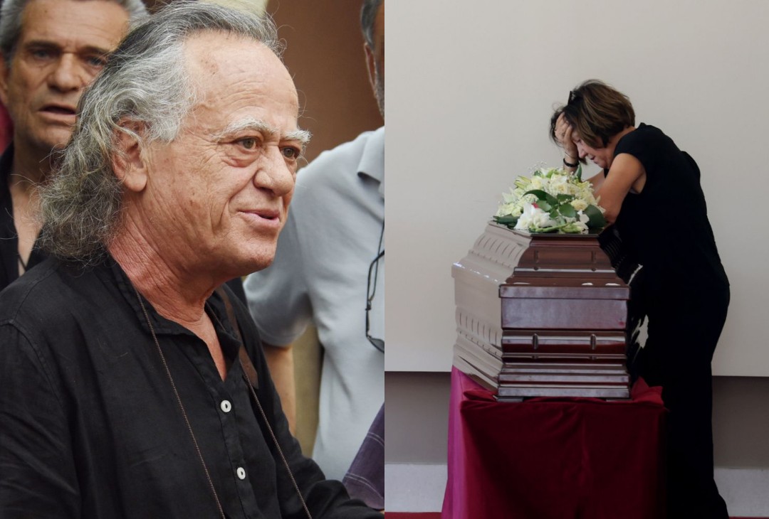 Κηδεία Νίκου Καλογερόπουλου: Φίλοι, συγγενείς και συνάδελφοι τον αποχαιρετούν - Φωτογραφίες
