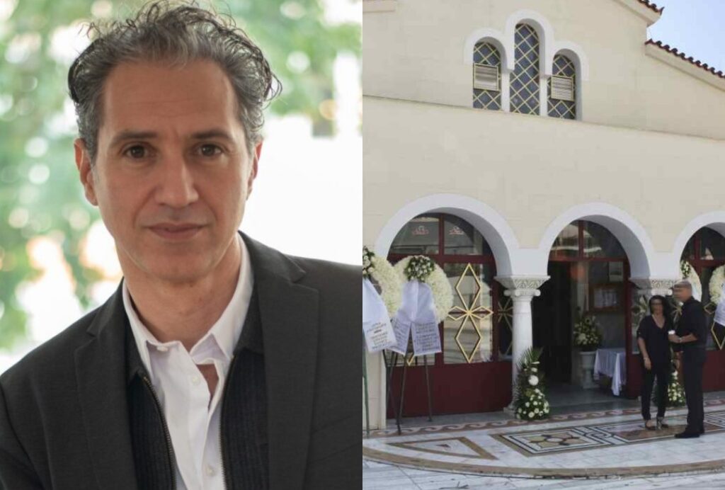 Κηδεία Δημήτρη Κόκοτα: Οι πρώτες φωτογραφίες από το τελευταίο «αντίο» – Γέμισε στεφάνια η εκκλησία στην Αγία Βαρβάρα