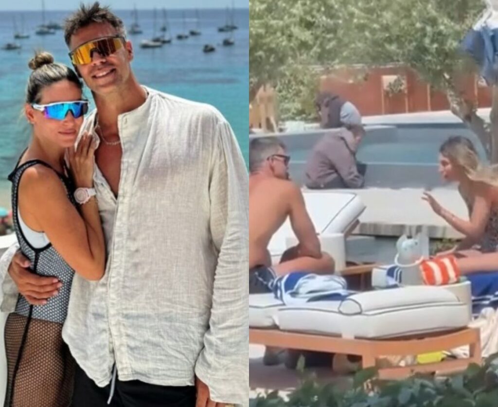Δεν είδαν τις κάμερες: “Πλακώθnκαν” δημόσια Αθηνά Οικονομάκου-Μπρούνο Τσερέλα