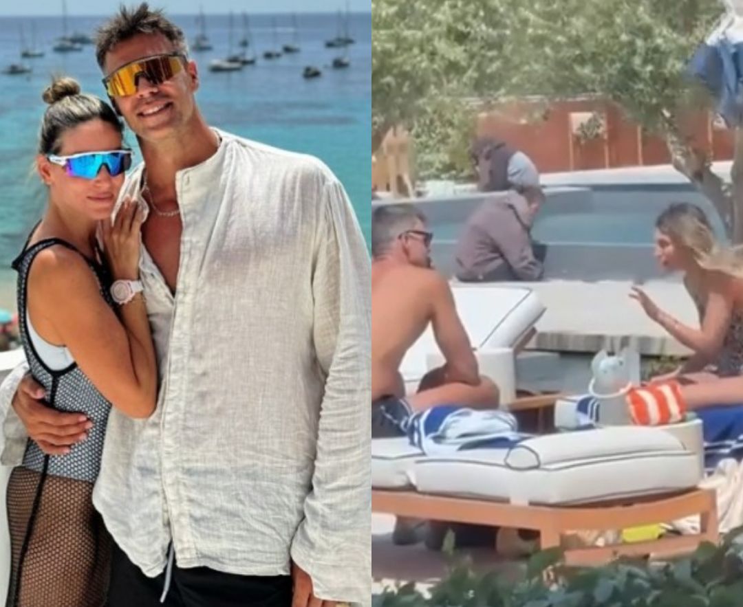 Δεν είδαν τις κάμερες: “Πλακώθnκαν” δημόσια Αθηνά Οικονομάκου-Μπρούνο Τσερέλα
