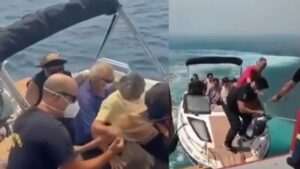 Φωτιά σε Βοιωτία και Αττική: Συγκλονιστικά πλάνα από τις επιχειρήσεις διάσωσης των πολιτών – Σοκάρουν οι φωτογραφίες