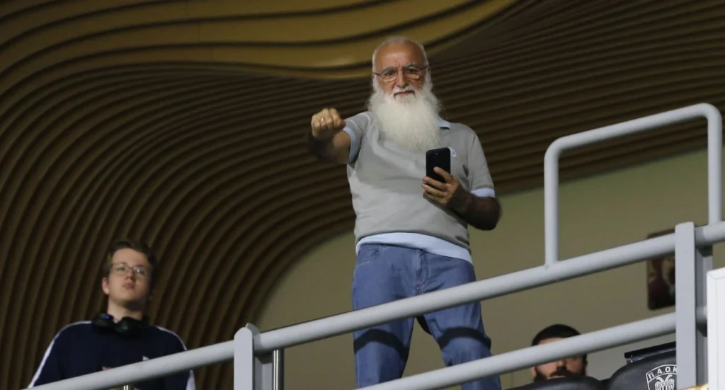Έκτακτη παρουσία Ιβάν Σαββίδη στην προπόνηση του ΠΑΟΚ