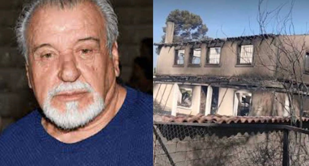 Συγκλονίζει ο Τάσος Χαλκιάς για το καμένο σπίτι του στο Πόρτο Γερμενό -