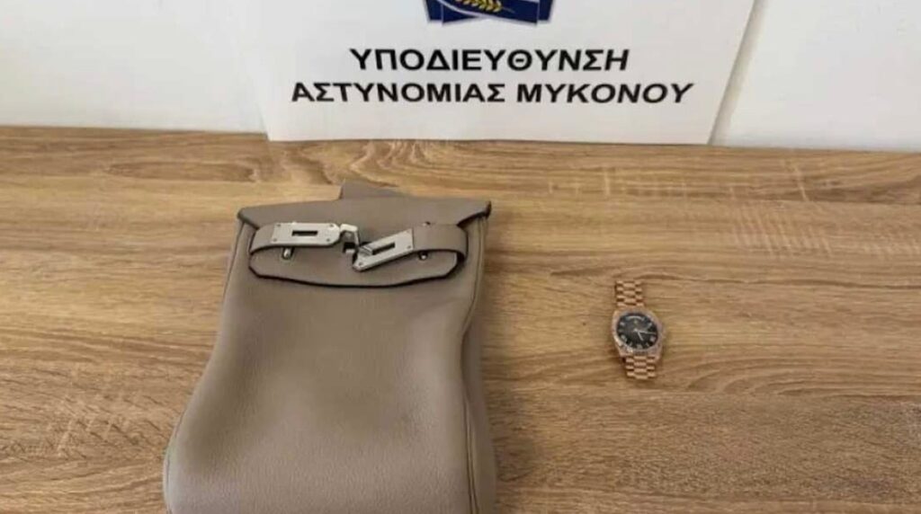 Έλληνας οδηγός έκλεψε τσάντα και ρολόι αξίας δεκάδων χιλιάδων ευρώ από Ουκρανό τουρίστα στη Μύκονο – Που την έκρυψε