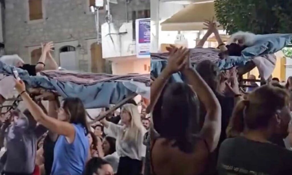 Κρήτη: Πήραν κατάκοιτη ηλικιωμένη σε ξαπλώστρα για να μη χάσει το πανηγύρι του χωριού