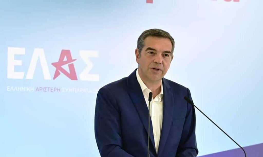 Αλέξης Τσίπρας: «Σύμβολό μας είναι η πατρίδα μας. ΕΛΑΣ είναι το όνομά μας»