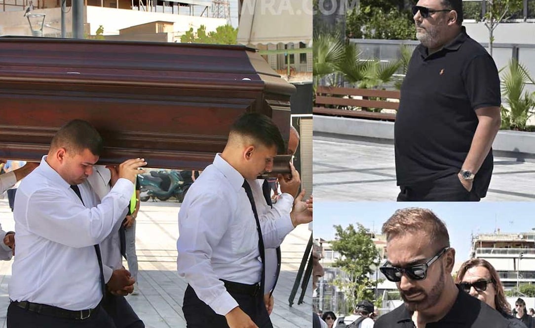 Ράγισαν καρδίες στην κηδεία του Δημήτρη Κόκοτα - Σύσσωμος o καλλιτεχνικός κόσμος