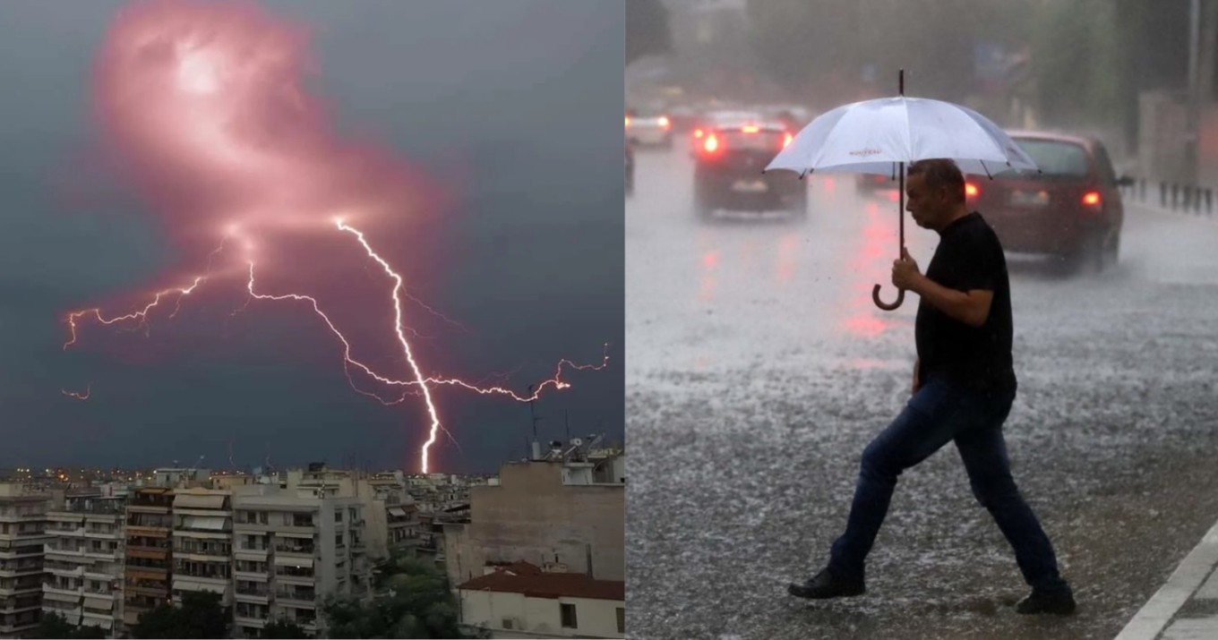 ΕΚΤΑΚΤΟ - Καιρός: Δεκαπενταύγουστος με καταιγίδες και πτώση του υδραργύρου – Ποιες περιοχές θα επηρεαστούν