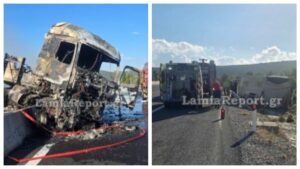 ΤΡΑΓΩΔΙΑ ΣΤΗΝ ΑΘΗΝΩΝ – ΛΑΜΙΑΣ: Η ΦΟΝΙΚΗ ΣΥΓΚΡΟΥΣΗ ΠΟΥ ΠΑΓΩΣΕ ΤΟΥΣ ΠΑΝΤΕΣ