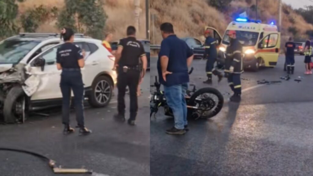 Θανατηφόρο τροχαίο: Βίντεο από το σημείο της τραγωδίας όπου σκοτώθηκε ο 27χρονος οδηγός μηχανής