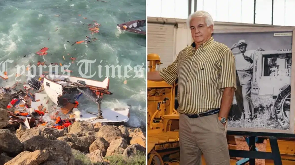 Νεκρός γνωστός επιχειρηματίας από την κακοκαιρία στην Κύπρο: Το σκάφος του διαλύθηκε στα βράχια, βίντεο από τις δραματικές στιγμές στο Κάβο Γκρέκο