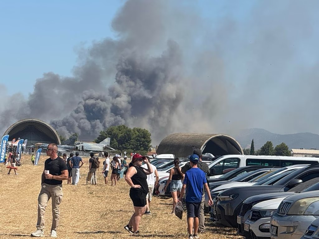 Συντριβή διθέσιου Phantom στην Τανάγρα – Νεκροί οι δύο πιλότοι