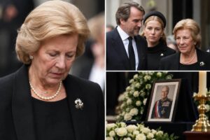 Ράκος η Άννα Μαρία στην κηδεία: Αυτήν την ώρα το τελευταίο αντίο – Με τον Νικόλαο και την Αλέξια στο πλευρό της