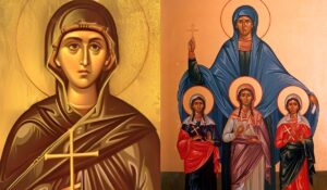 Σήμερα γιορτάζει η σπουδαία Αγία με το ομορφότερο όνομα που παρέδωσε το πνεύμα της δίπλα στους τάφους των παιδιών της